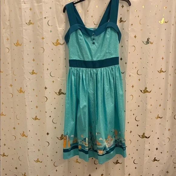 light green strapless dress Misty Morrow MM-A031 Kewpie Jack-O-Lantern – Stitch by Stitch main image 1
